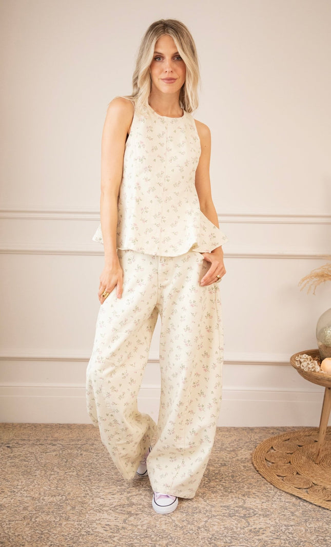 Flower Fairytale Beige - Combi Set - ellemilla