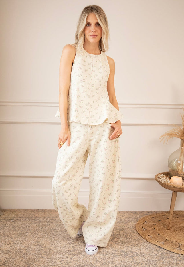 Flower Fairytale Beige - Combi Set - ellemilla