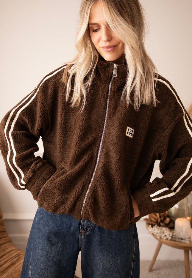 Forever Teddy Brown - Jacket - ellemilla