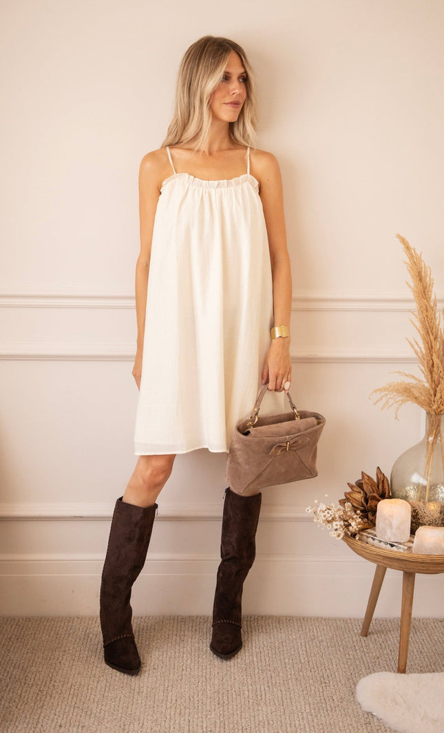 Franne Beige - Jurk - ellemilla