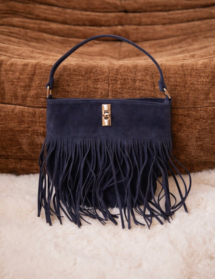 Fringe Fever Navy - Handtas - ellemilla