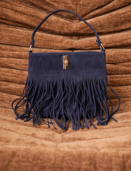 Fringe Fever Navy - Handtas - ellemilla