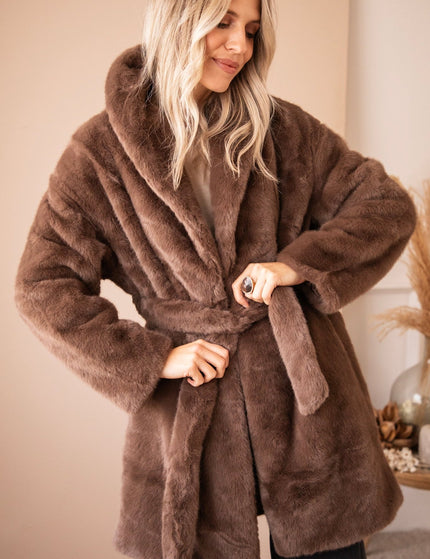 Fur & Fab Choco - Jas - ellemilla