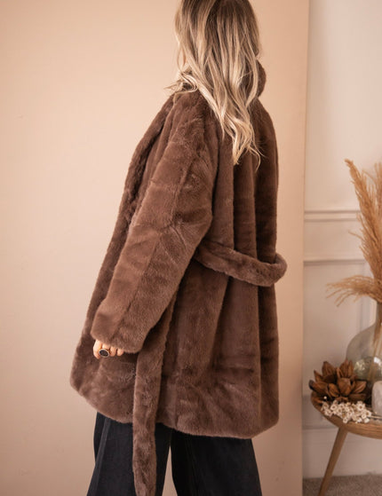 Fur & Fab Choco - Jas - ellemilla