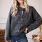 Gently Tied Dark Grey - Vest - ellemilla