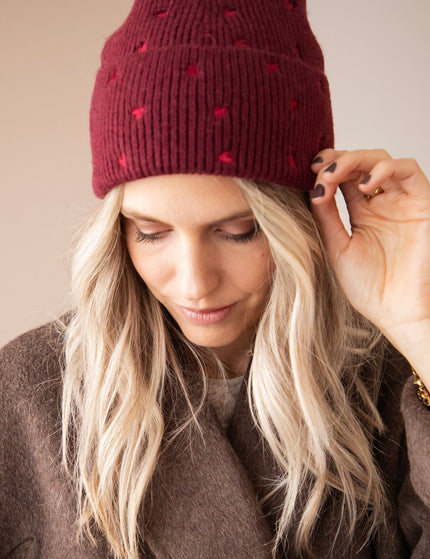 Heart Warmer Burgundy - Muts - ellemilla