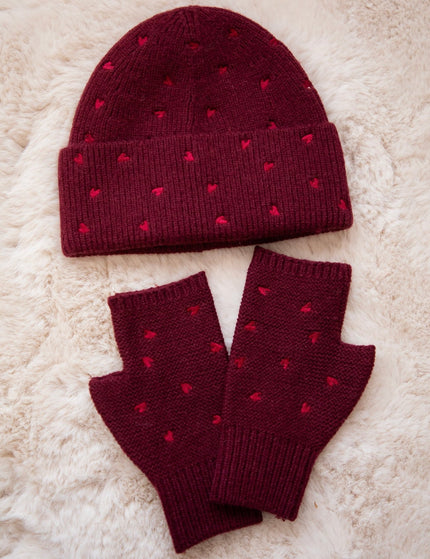 Heart Warmer Burgundy - Muts - ellemilla