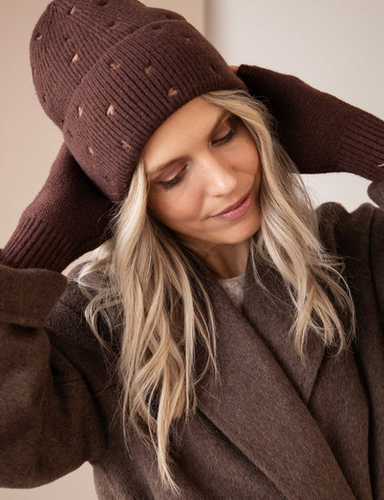 Heart Warmer Dark Brown - Muts - ellemilla