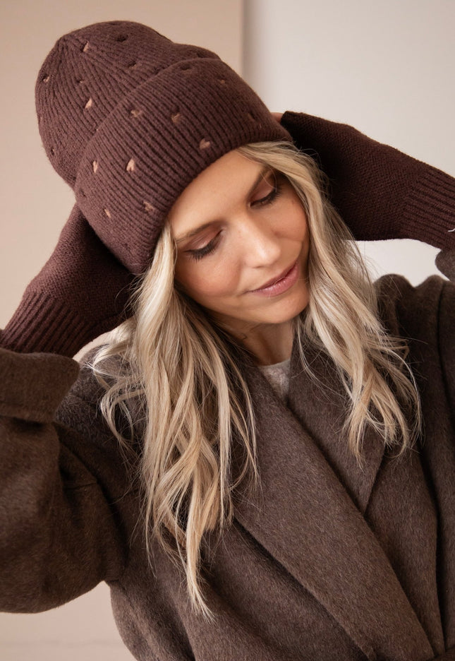 Heart Warmer Dark Brown - Muts - ellemilla
