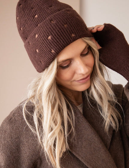 Heart Warmer Dark Brown - Muts - ellemilla