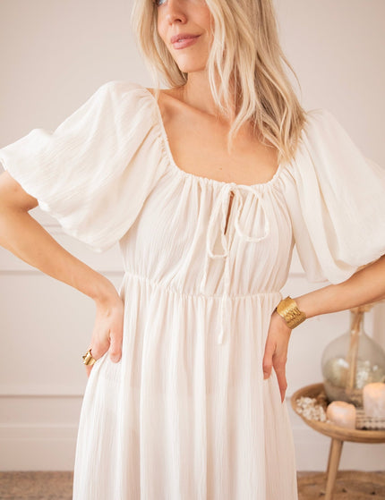 Isadora Beige - Maxi Jurk - ellemilla