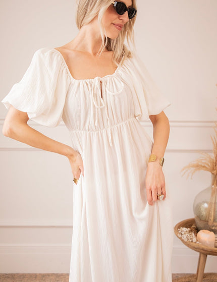 Isadora Beige - Maxi Jurk - ellemilla