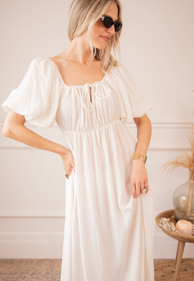 Isadora Beige - Maxi Jurk - ellemilla