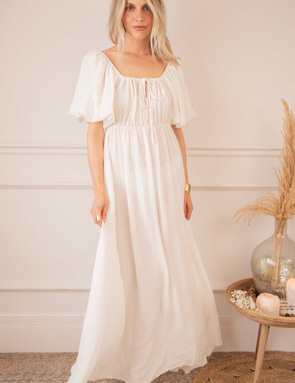Isadora Beige - Maxi Jurk - ellemilla