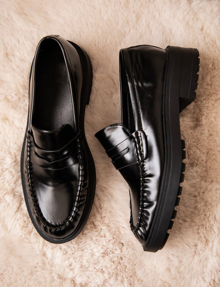 Ivy Academy Black - Loafers - ellemilla