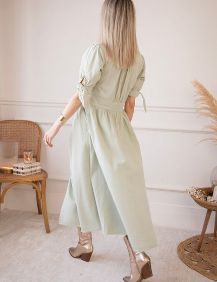 Jeanne Mint - Maxi Jurk - ellemilla