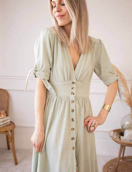 Jeanne Mint - Maxi Jurk - ellemilla