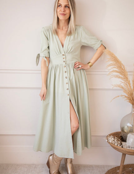 Jeanne Mint - Maxi Jurk - ellemilla