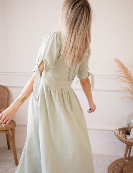 Jeanne Mint - Maxi Jurk - ellemilla