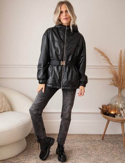 Jenna Leather Black - Jas - ellemilla