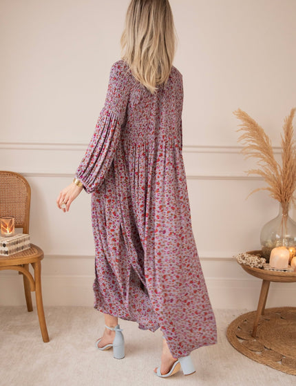 Joyce Bloom Lila - Maxi Jurk - ellemilla
