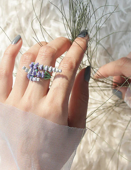 Lavender Lila - Ring - ellemilla