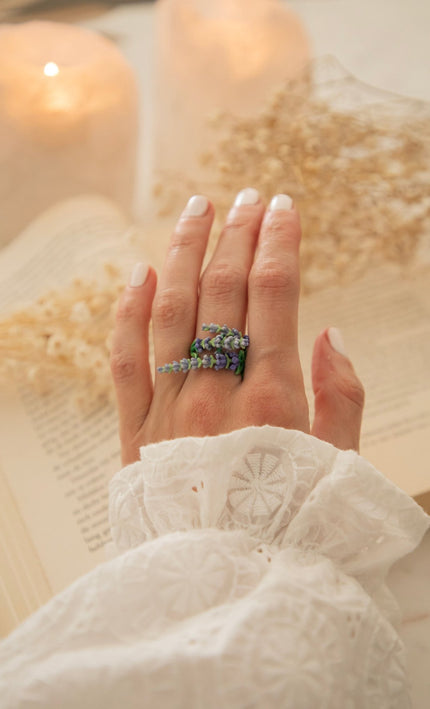 Lavender Lila - Ring - ellemilla