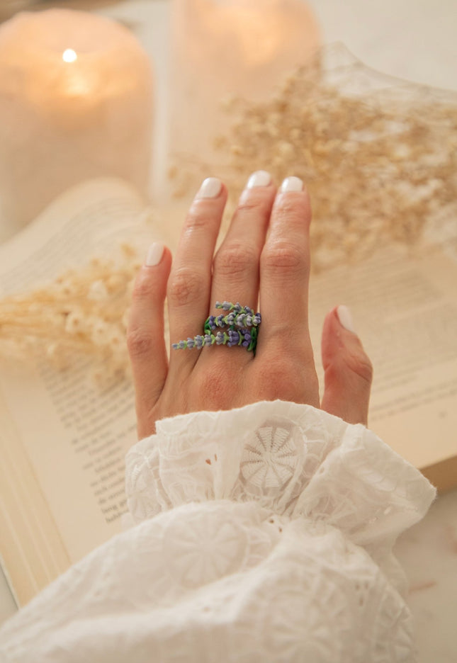 Lavender Lila - Ring - ellemilla