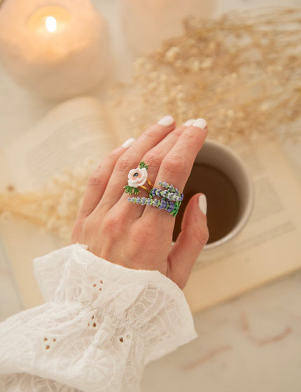 Lavender Lila - Ring - ellemilla