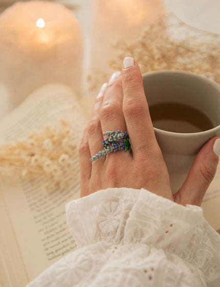 Lavender Lila - Ring - ellemilla