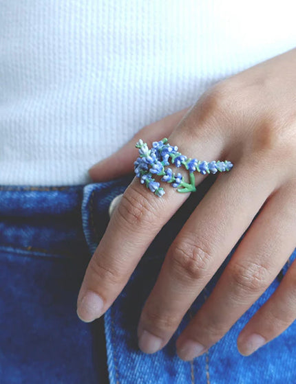 Lavender Lila - Ring - ellemilla