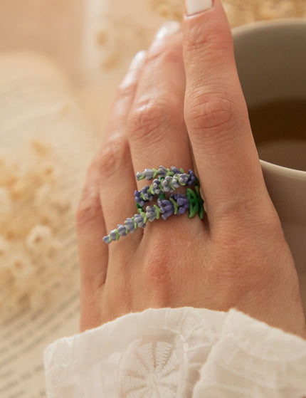 Lavender Lila - Ring - ellemilla