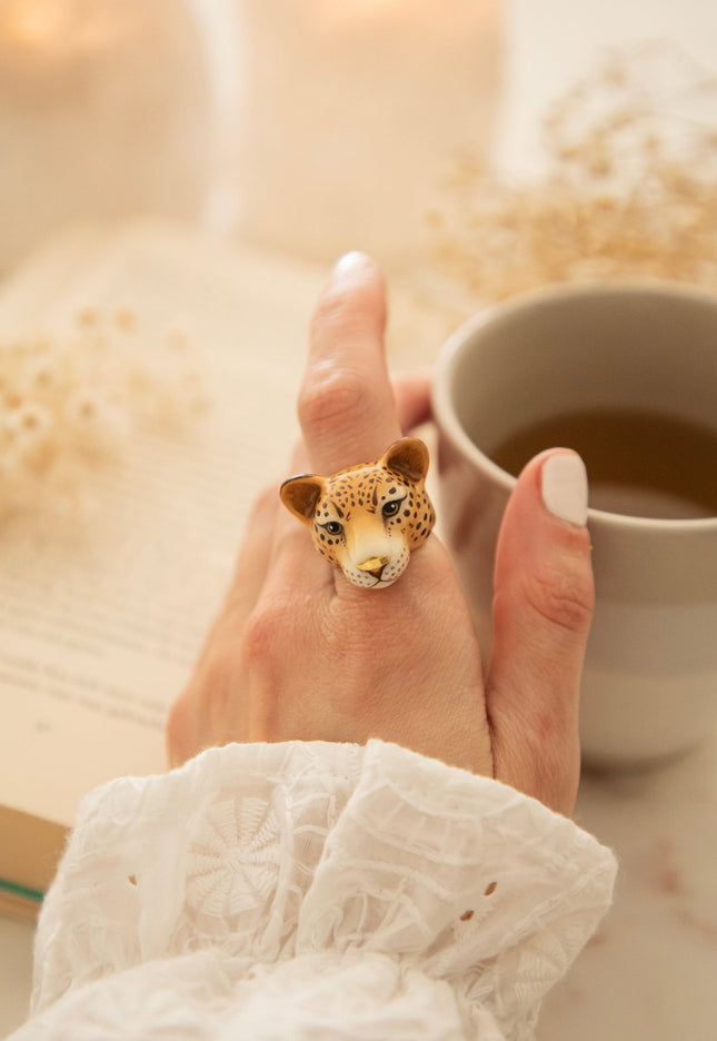 Leopard Camel - Ring - ellemilla