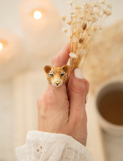 Leopard Camel - Ring - ellemilla