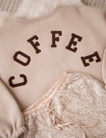 Lily Coffee Beige/Brown - Sweater - ellemilla