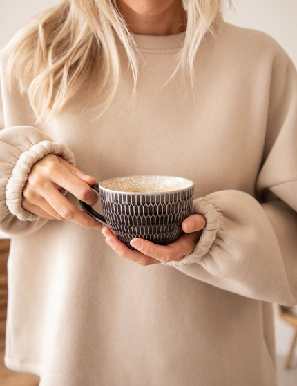 Lily Coffee Beige/Brown - Sweater - ellemilla