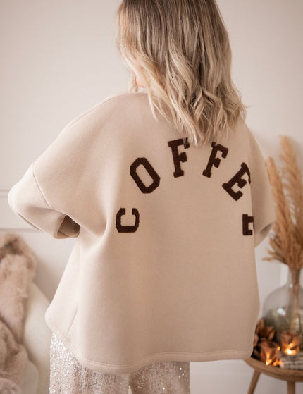 Lily Coffee Beige/Brown - Sweater - ellemilla