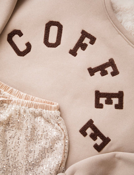Lily Coffee Beige/Brown - Sweater - ellemilla