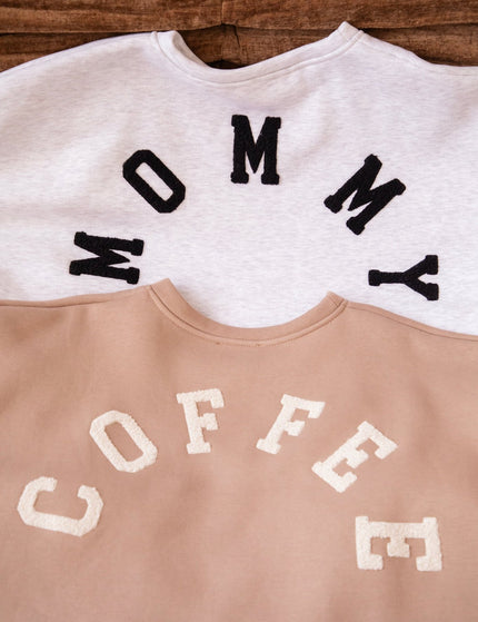 Lily Coffee Taupe/Cream - Sweater - ellemilla