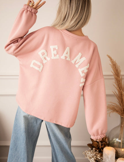 Lily Dreamer Baby Pink/Beige - Sweater - ellemilla