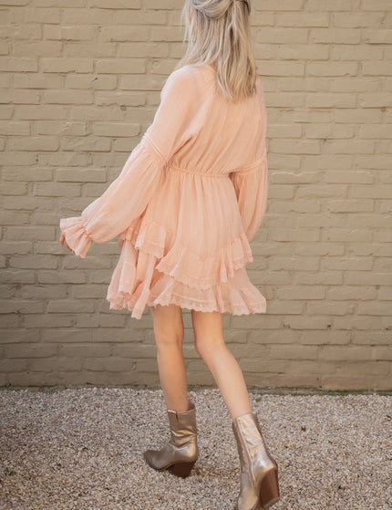 Lola Layer Pink - Jurk - ellemilla