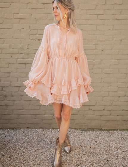 Lola Layer Pink - Jurk - ellemilla