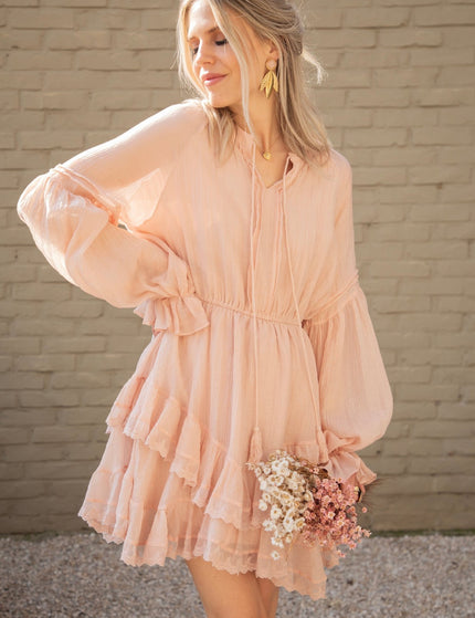 Lola Layer Pink - Jurk - ellemilla