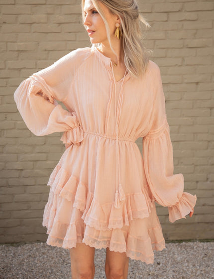 Lola Layer Pink - Jurk - ellemilla