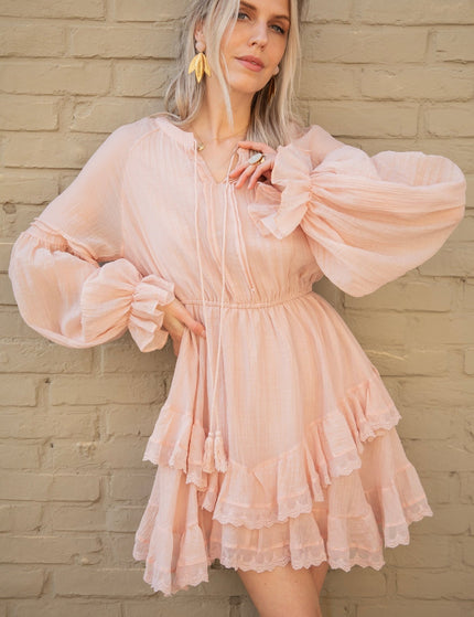 Lola Layer Pink - Jurk - ellemilla
