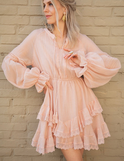 Lola Layer Pink - Jurk - ellemilla
