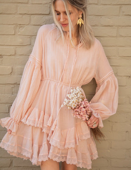 Lola Layer Pink - Jurk - ellemilla