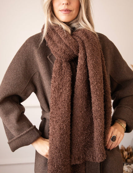 Long Hug Brown - Sjaal - ellemilla