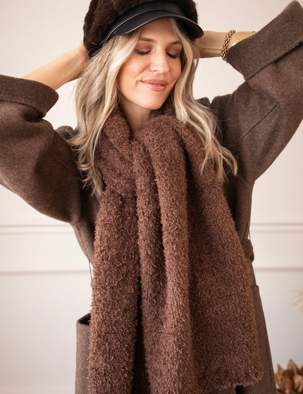 Long Hug Brown - Sjaal - ellemilla
