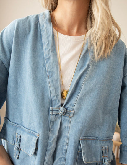 Loosen Up Blue - Jacket - ellemilla